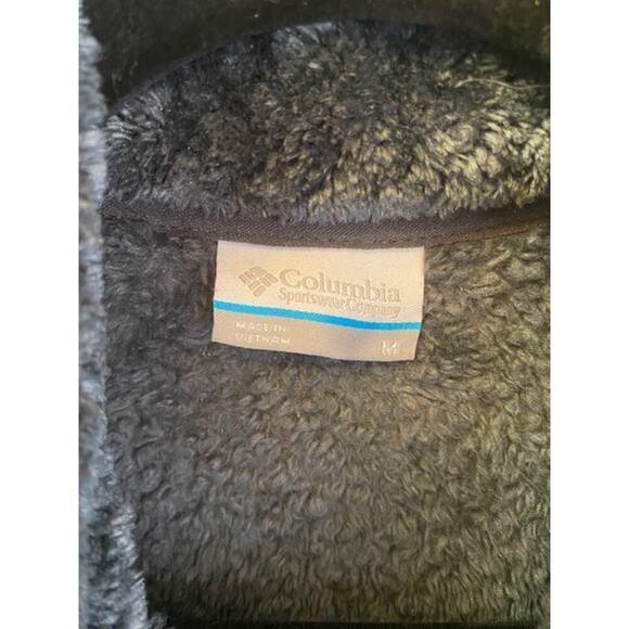 COLUMBIA 1/4 Zip Womens Serpa Fleece Pullover Lightweight Jacket Medium Gray - Picture 4 of 5